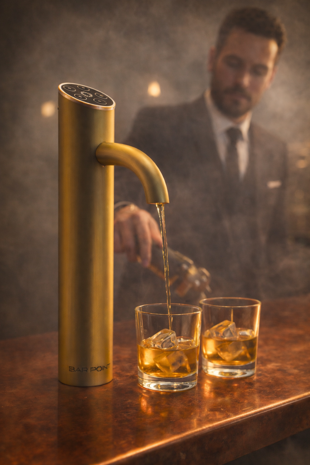 Barpoint BP1410 tap - brushed brass